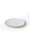 Hermia Juego de Platos de Servicio de Gres Blanco 27 cm (6 Piezas) inevitable